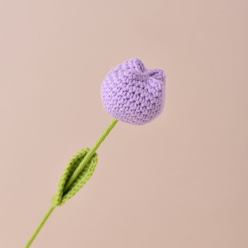 Handmade Crochet Tulip Flowers