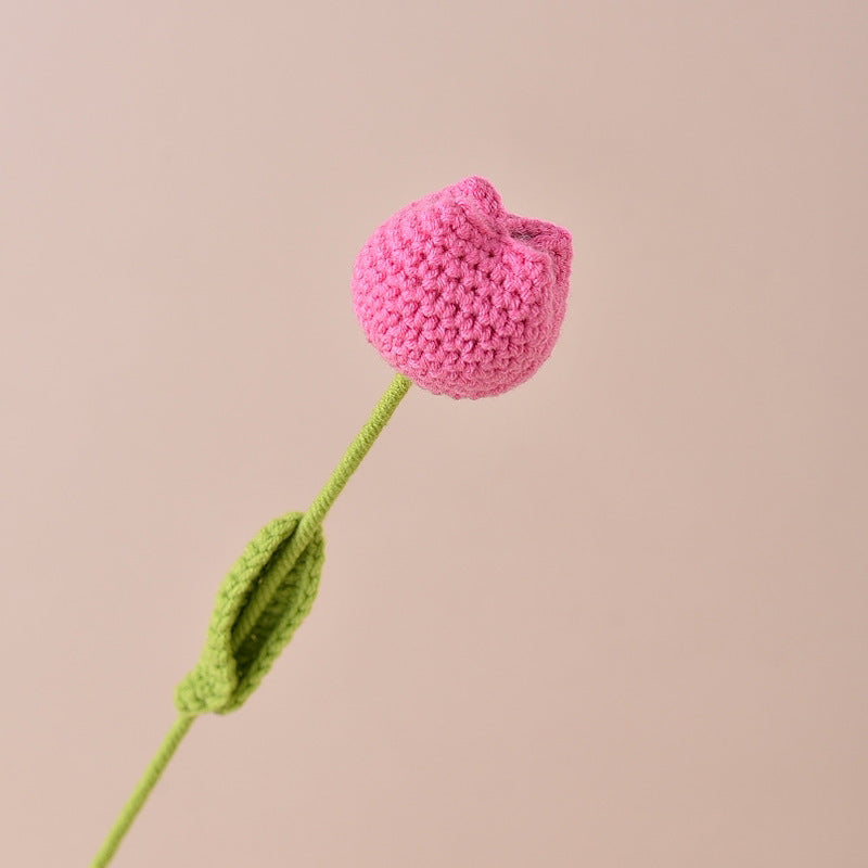 Handmade Crochet Tulip Flowers