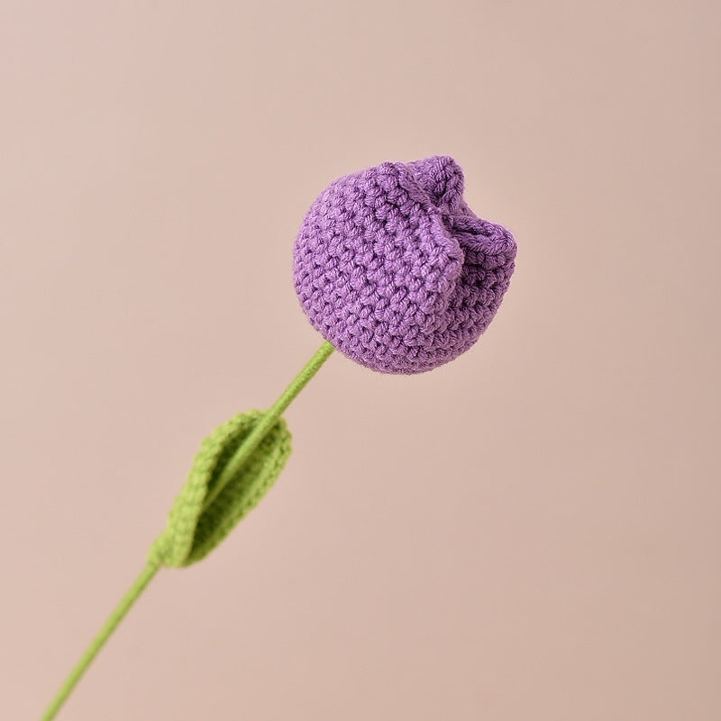 Handmade Crochet Tulip Flowers