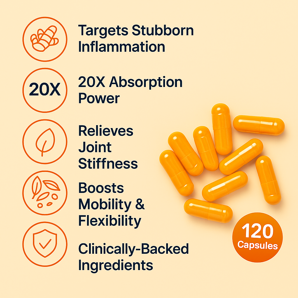 Pure Turmeric Curcumin 95 with Black Pepper & MCT Oil