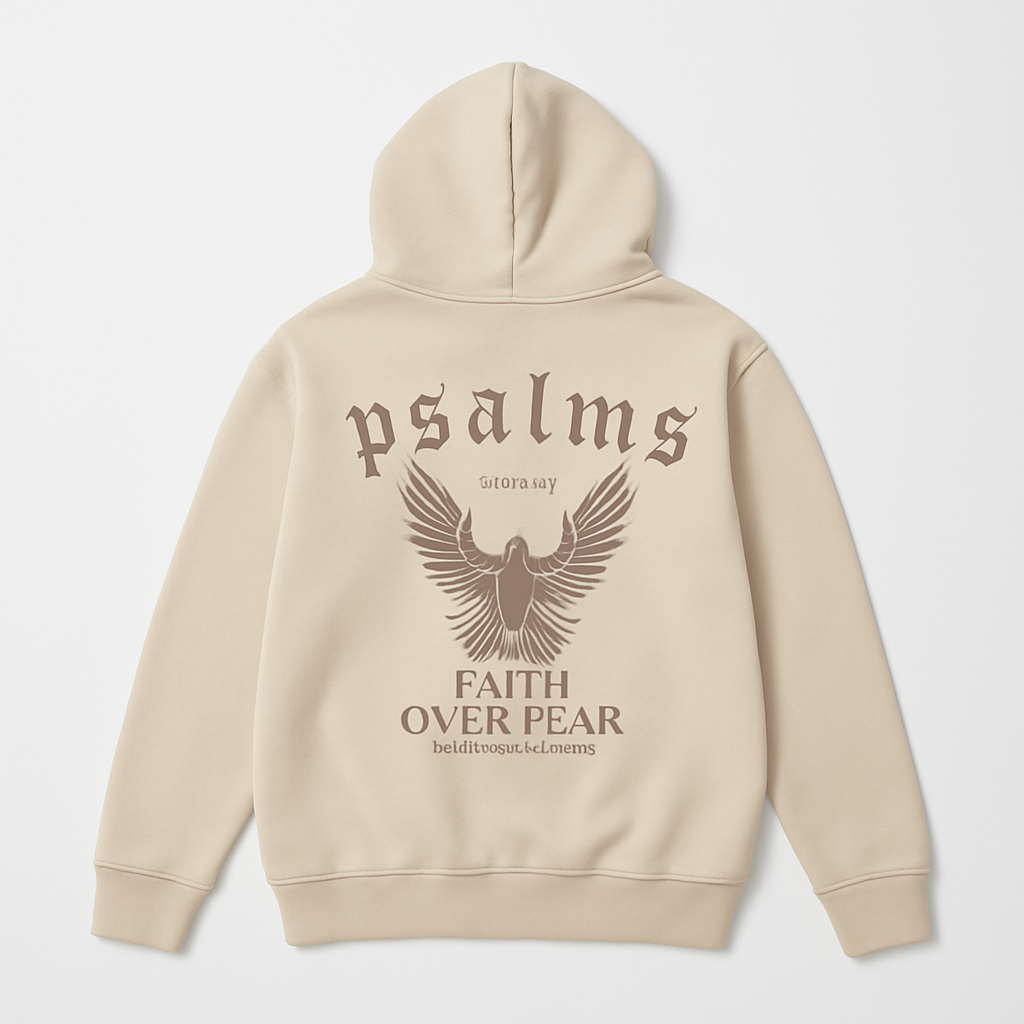 Psalms Faith Over Fear Hoodie