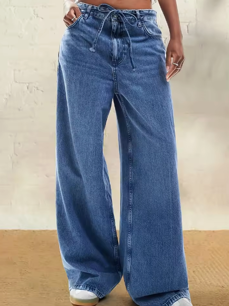 EVERYDAY FLOW DENIM TROUSERS