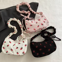MINIMALIST STRAWBERRY CURDORUY HANDBAG