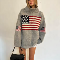 VINTAGE AMERICANA KNIT PULLOVER
