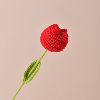 Handmade Crochet Tulip Flowers