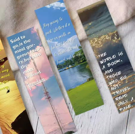 Beautiful Inspirational Quotes Bookmarks (30pcs)