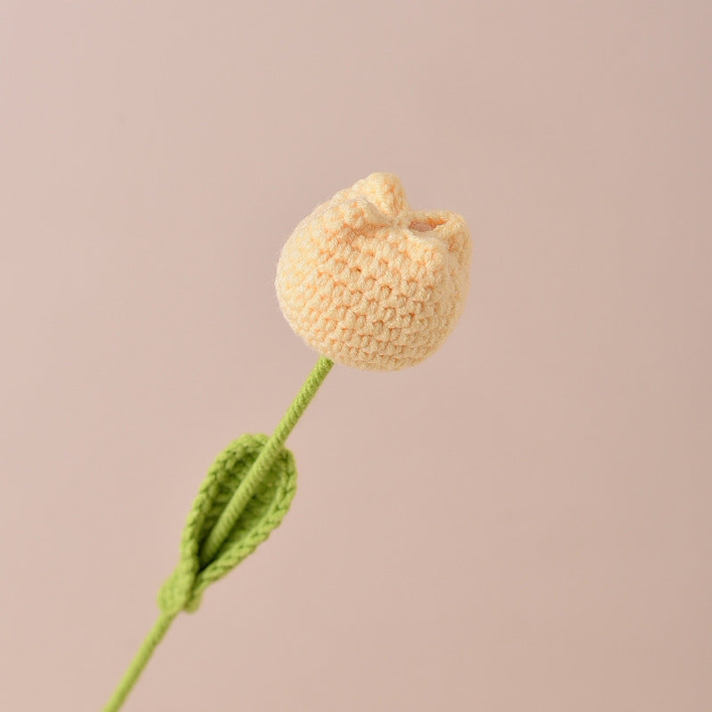 Handmade Crochet Tulip Flowers