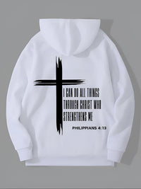 Unisex Philippians 4:13 Strength Hoodie